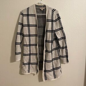 LOFT-Printed Cardigan-Size Small
